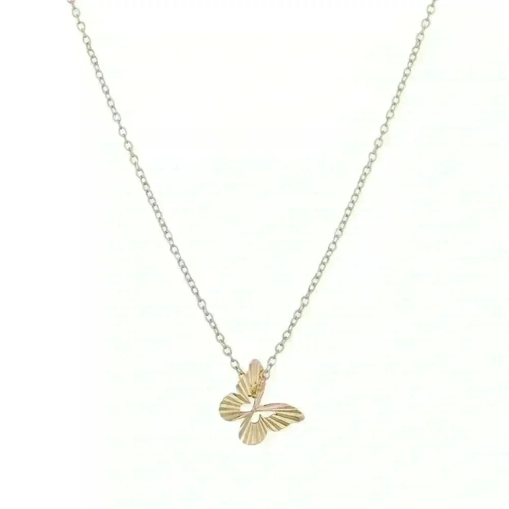 Butterfly Pendant Necklace